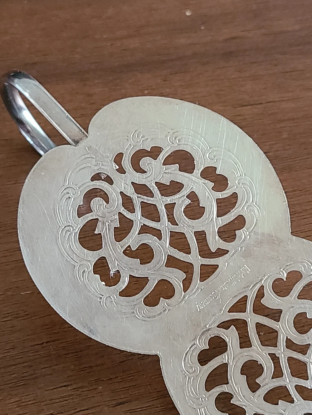 Vintage Cake or Petits Fours Finger Loop Server